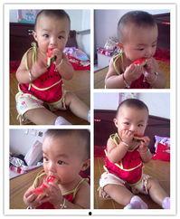 宝宝吃瓜的时间,宝宝快乐成长的甜蜜印记